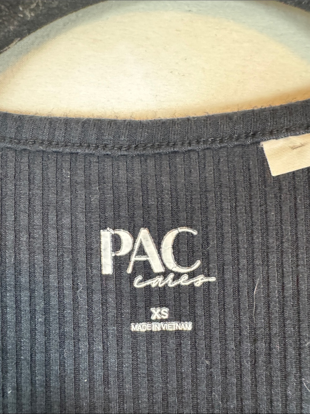 Pacsun Ribbed Tie Back Top XS - Picture 2 of 3